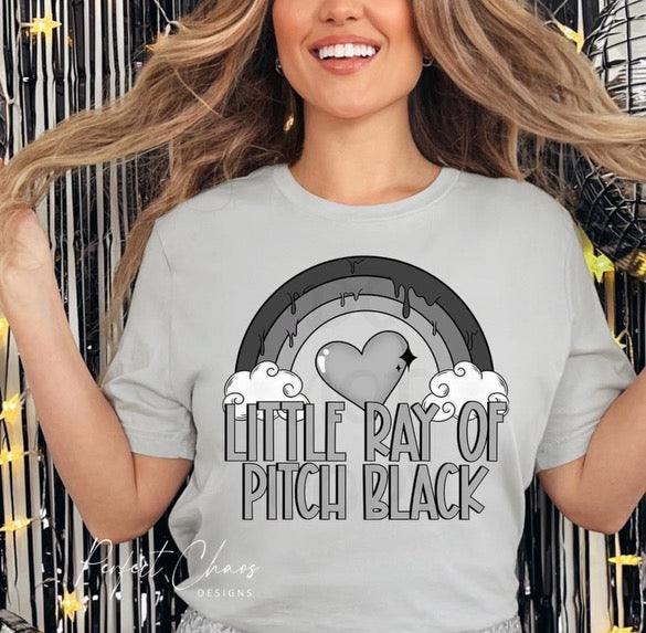 Little ray of pitch black