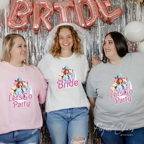 Barbie bride/let’s go party