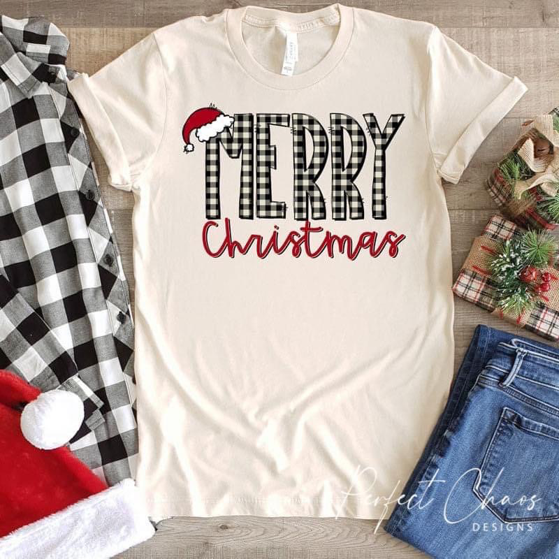 Merry Checkered Plaid Christmas