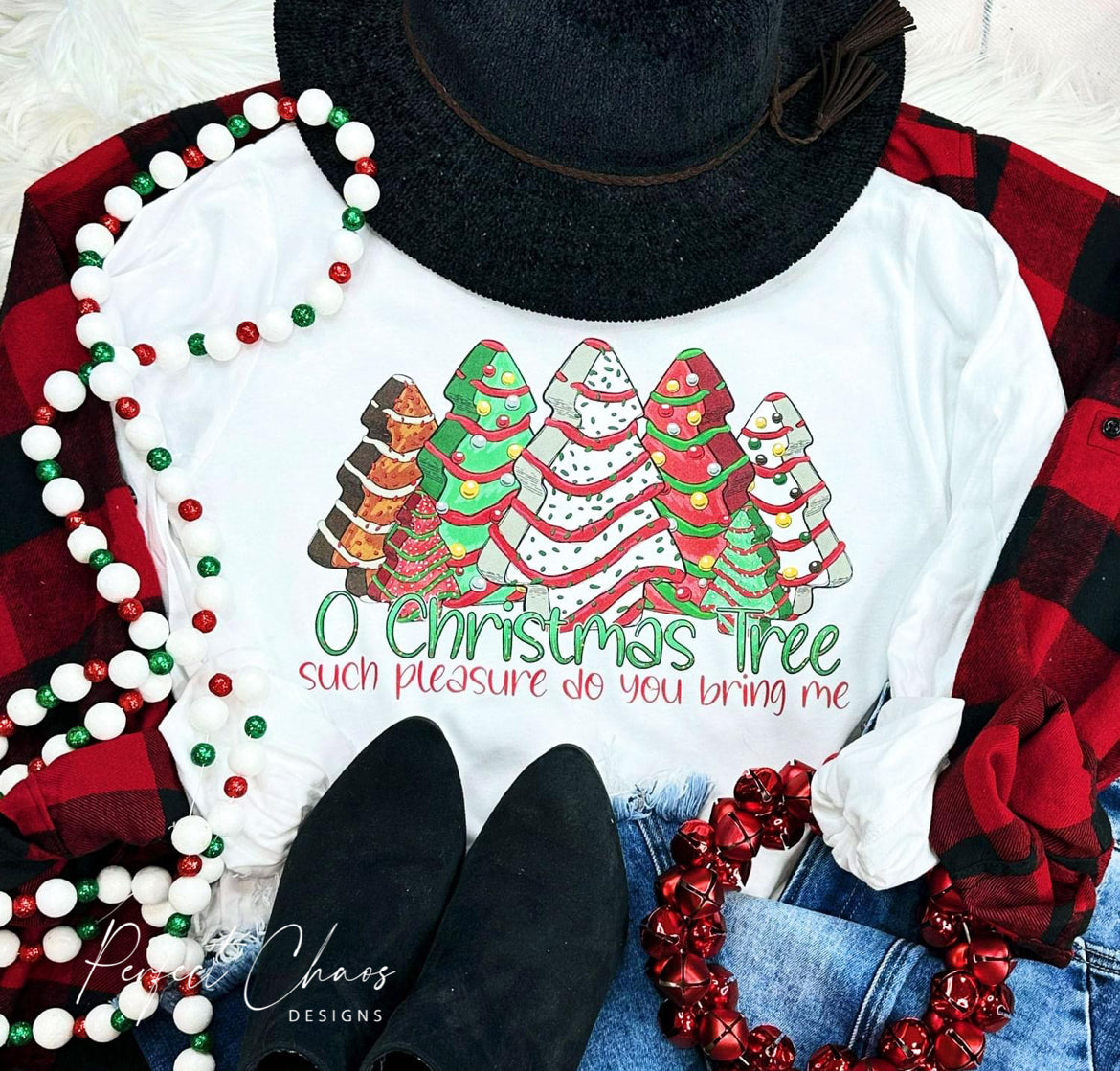 O Christmas Tree such pleasure you bring me