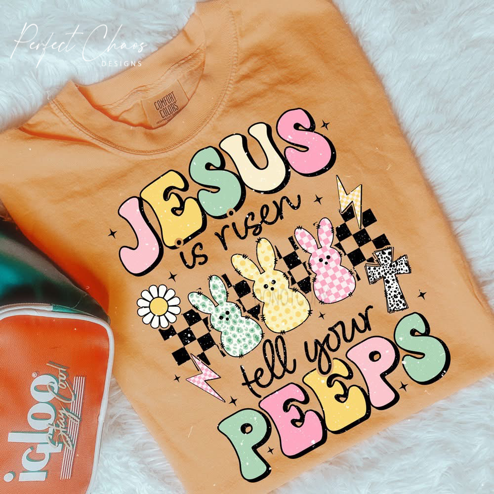 Jesus is risen tell your peeps