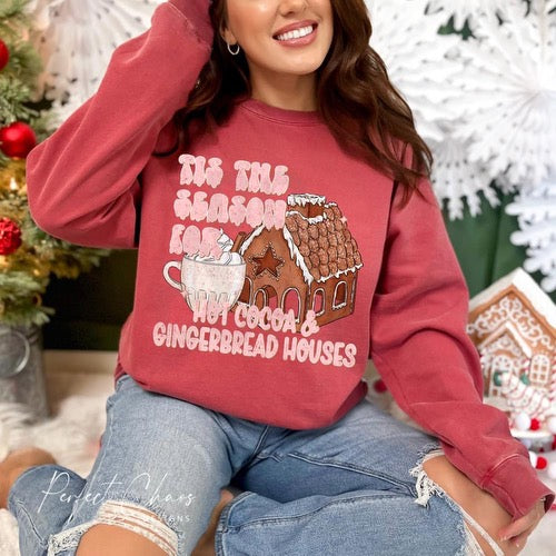 Tis the season for hot cocoa and gingerbread houses