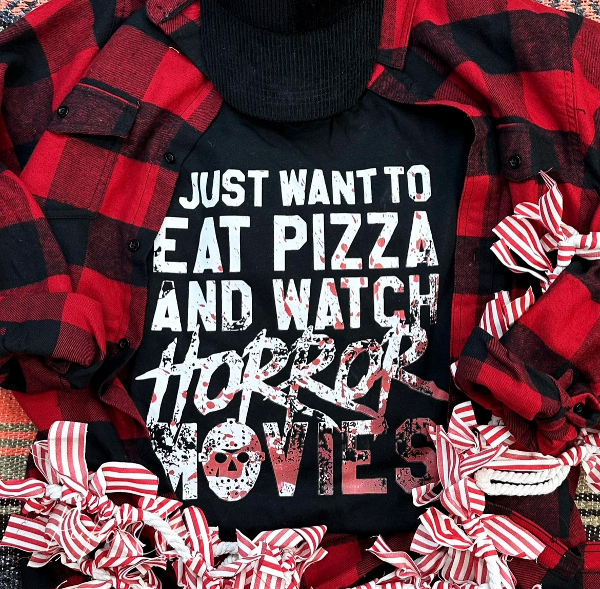 I Just want to Eat Pizza and Watch