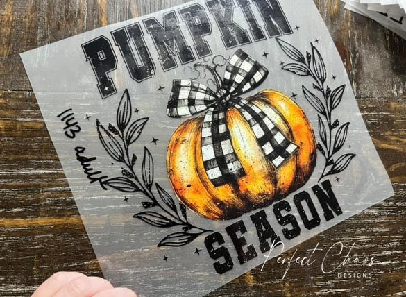 Pumpkin season
