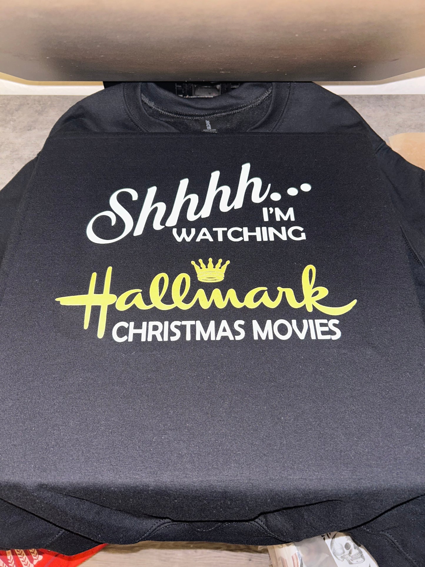 Shh.. I’m watching Hallmark Christmas Movies