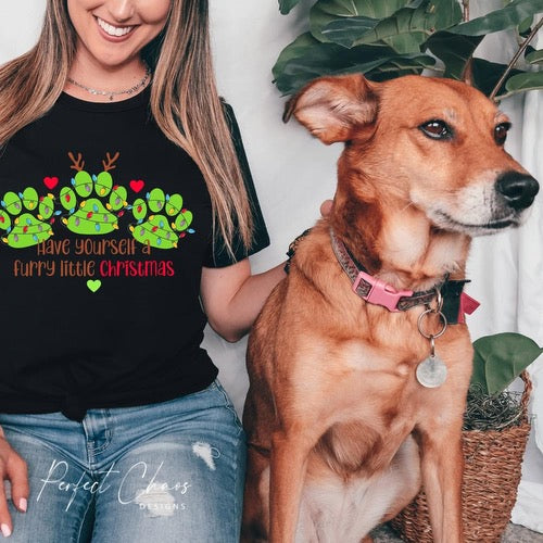 Dog paw Have yourself a merry little Christmas