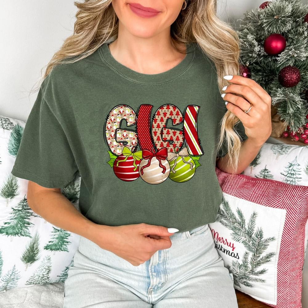 Custom Name Christmas Ornament