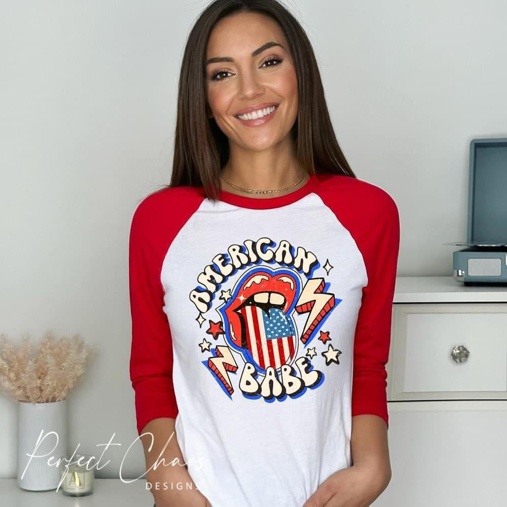 American babe