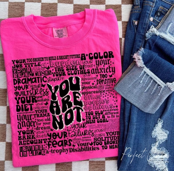 You are not