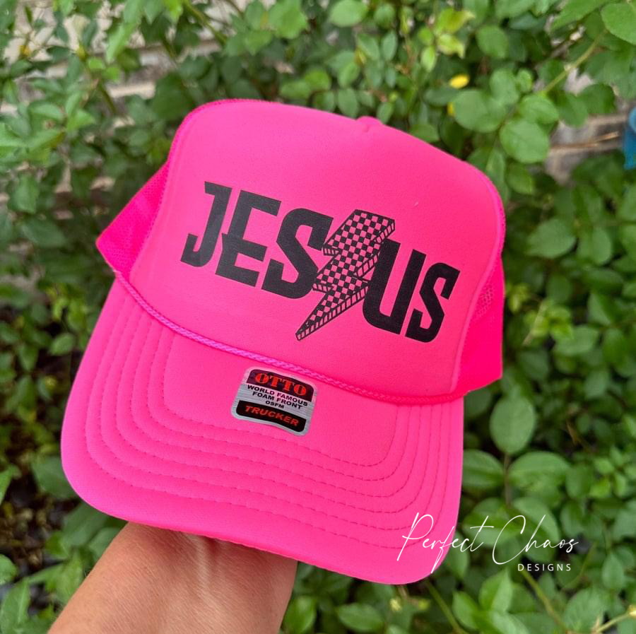 Jesus Bolt Hat