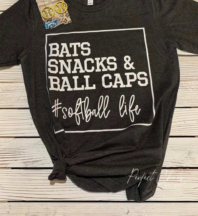 Bats Snacks and Ball Caps