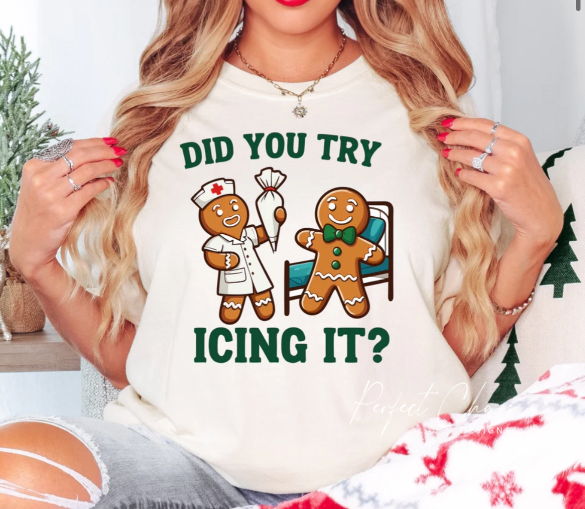 Did you try icing it
