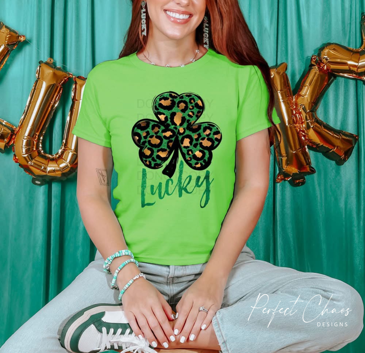 Lucky Leopard Clover
