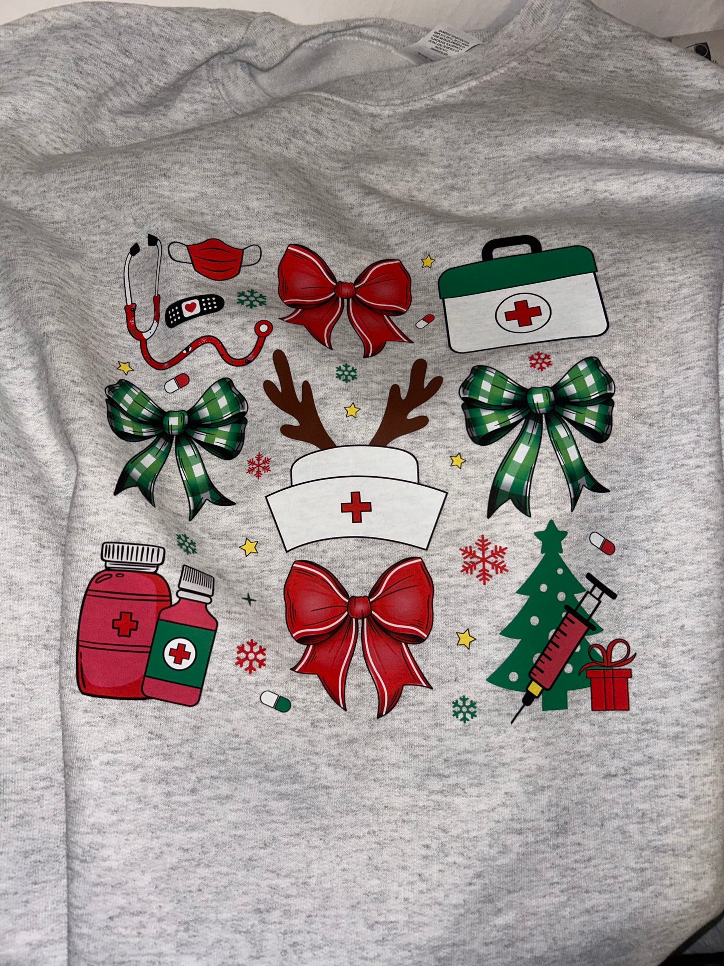 Christmas Nurse Things + Bows
