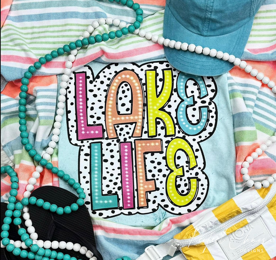 Lake Life Dalmation Print