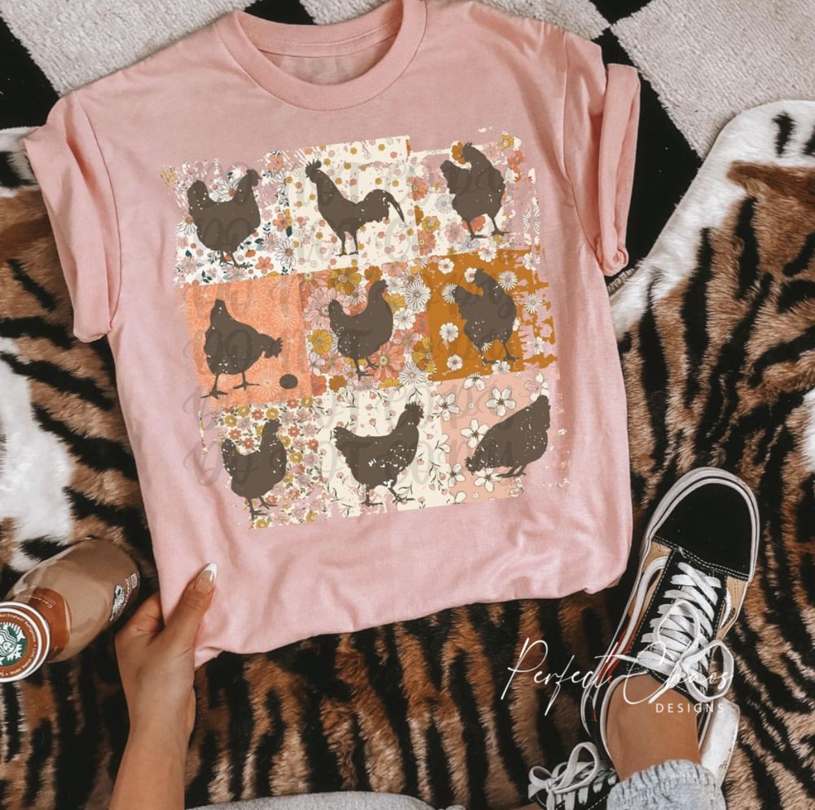 Chicken Floral