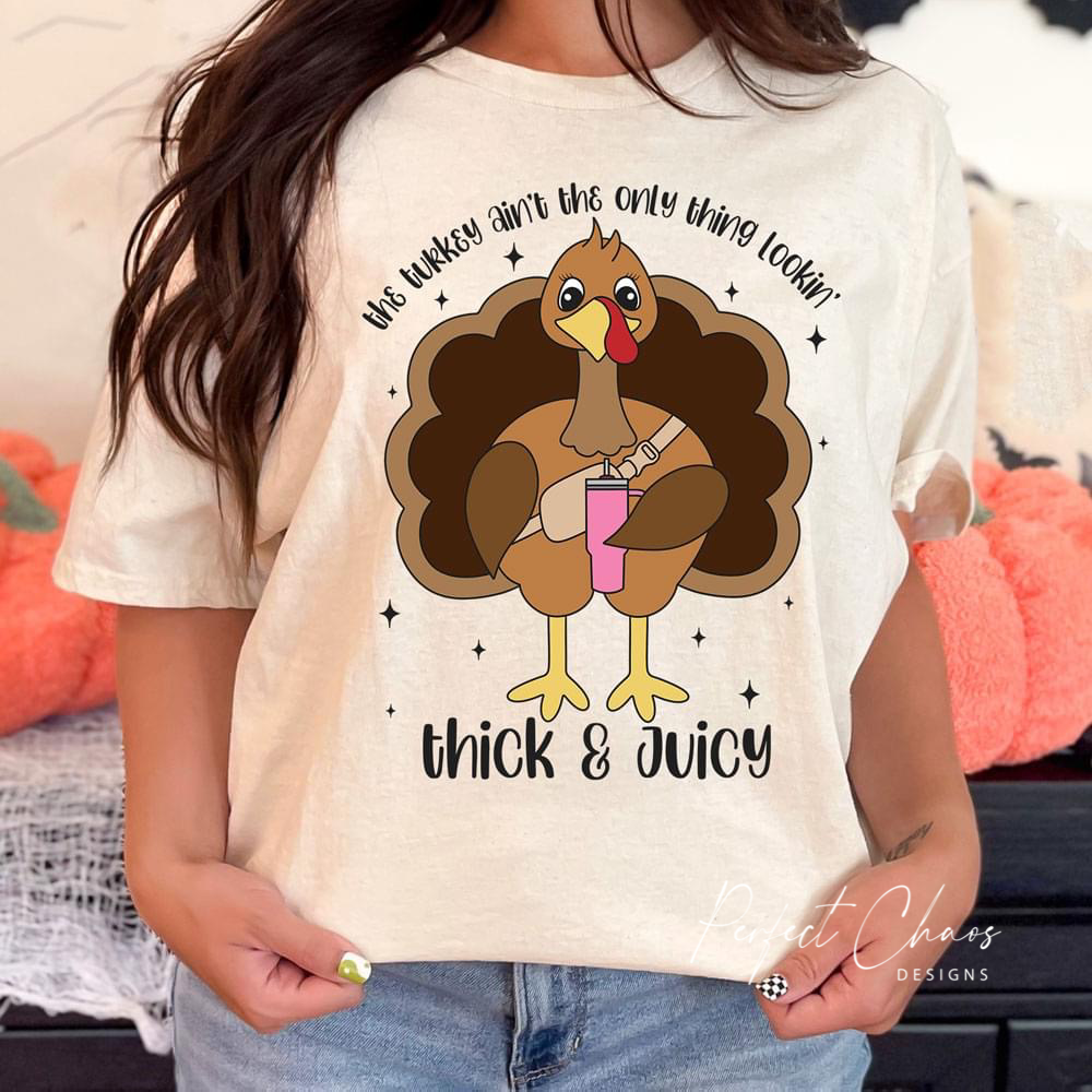 The Turkey ain't the only thing lookin thick & juicy