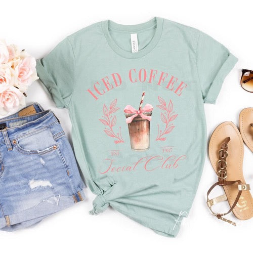 Iced coffee social club