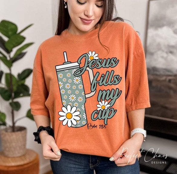 Jesus fills my cup