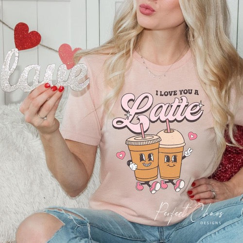 I love you latte