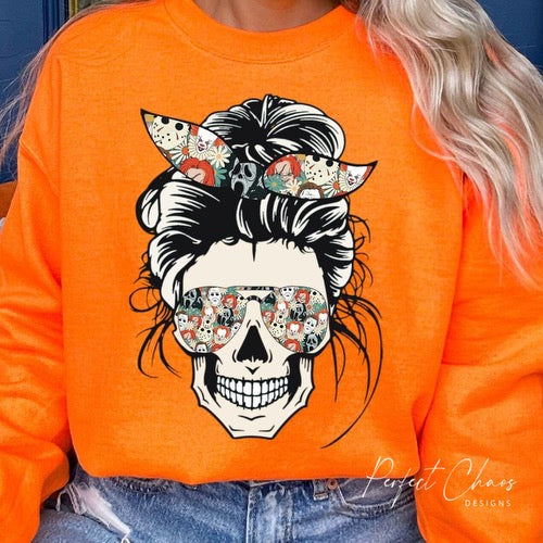 Skeleton high bun