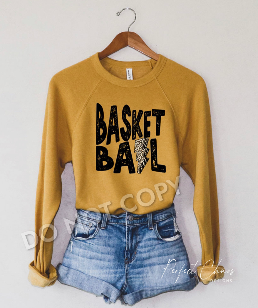 Basketball Leopard Bolt