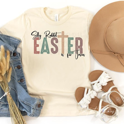 Silly rabbit easter is for Jesus