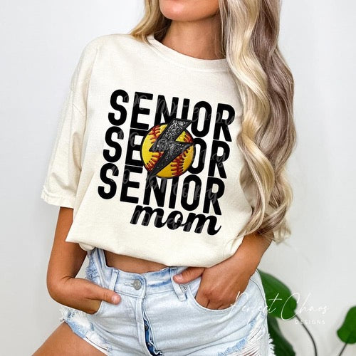 Senior softball mom