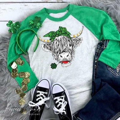 Shamrock cow
