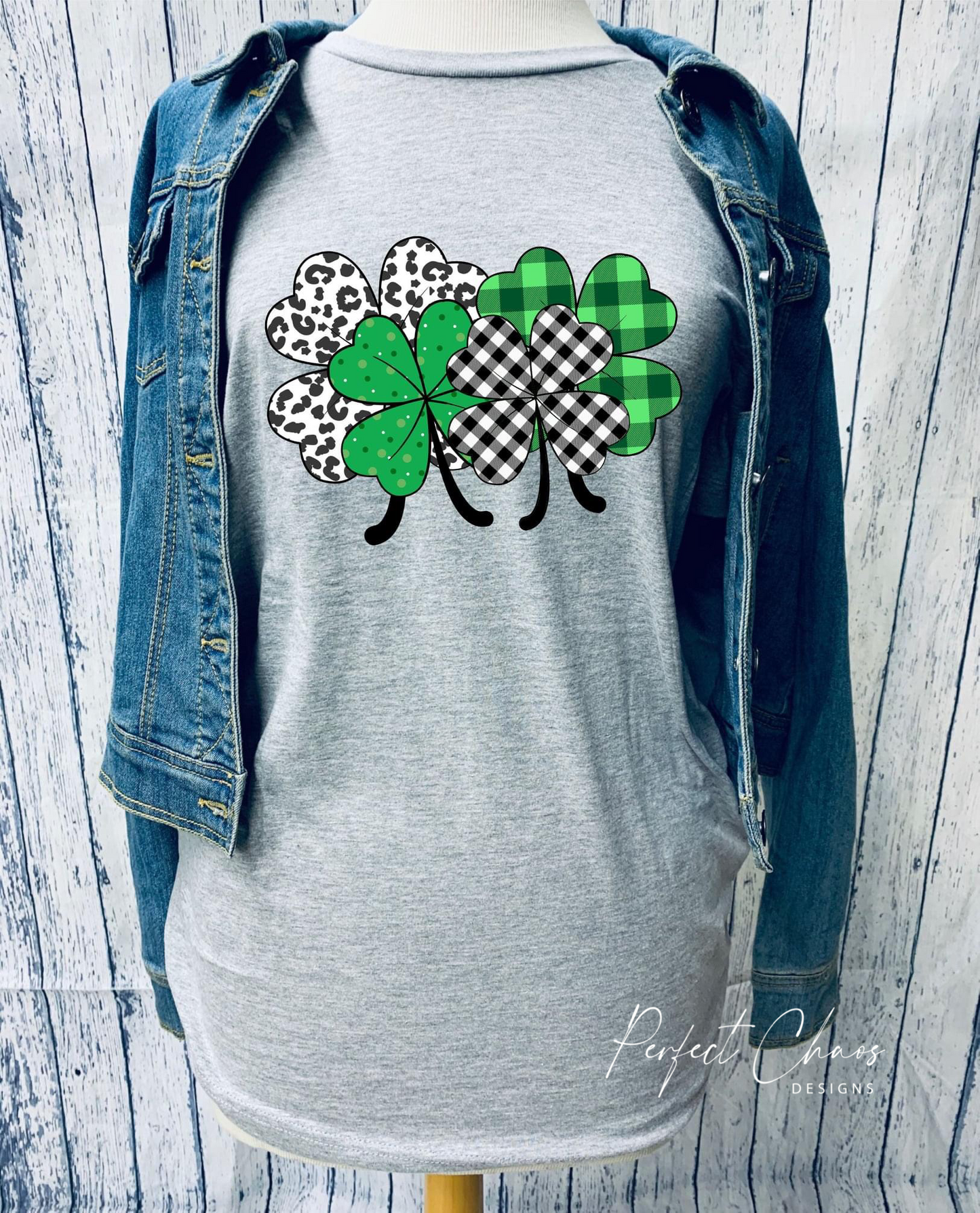 Clovers Different Patterns