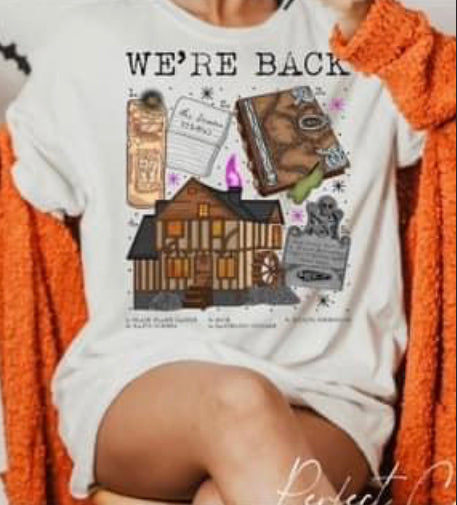 We're Back