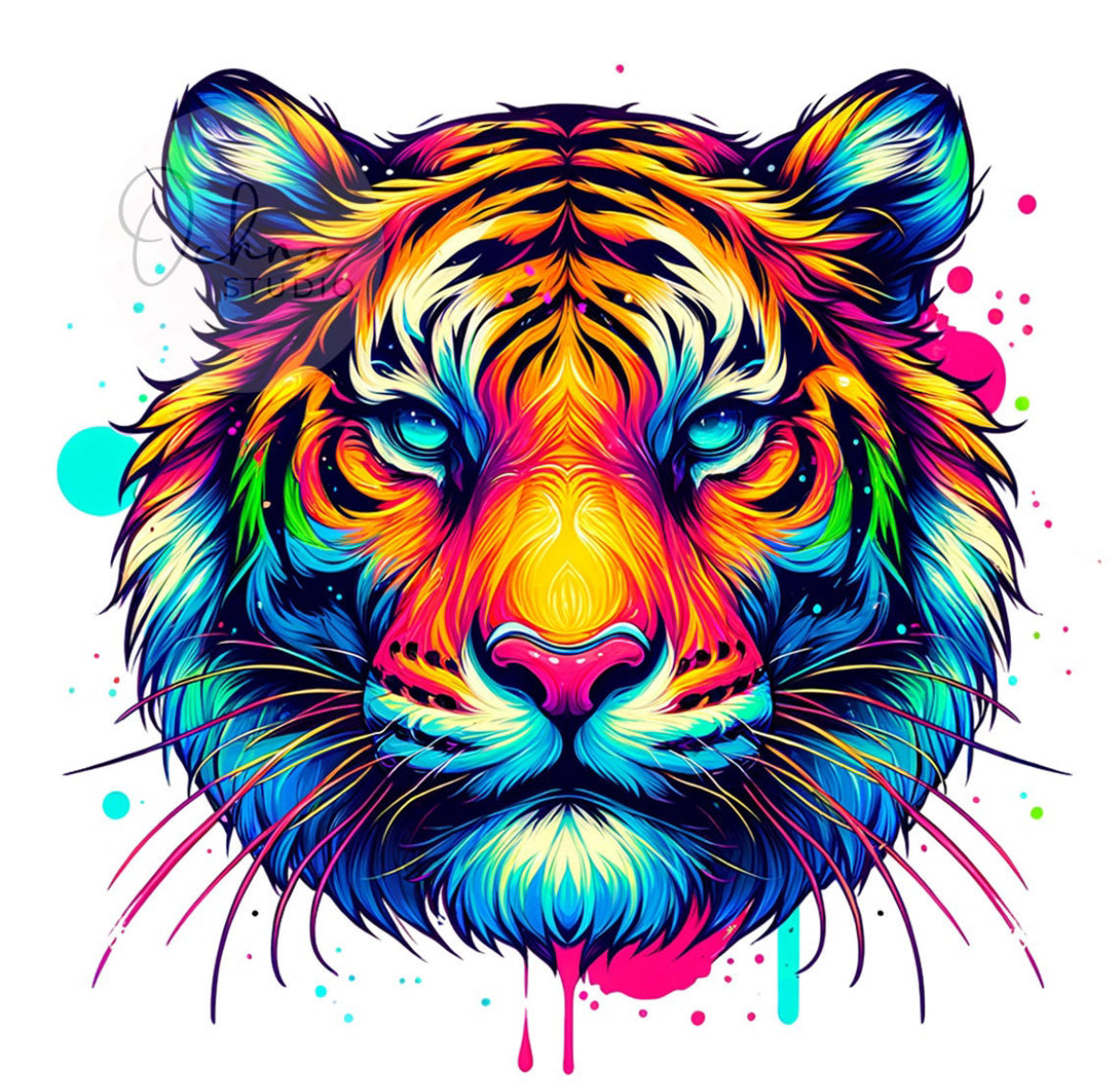 Watercolor Tiger