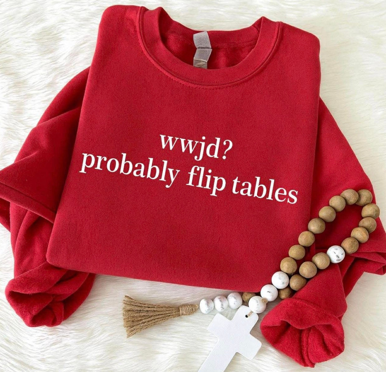wwjd? probably flip tables