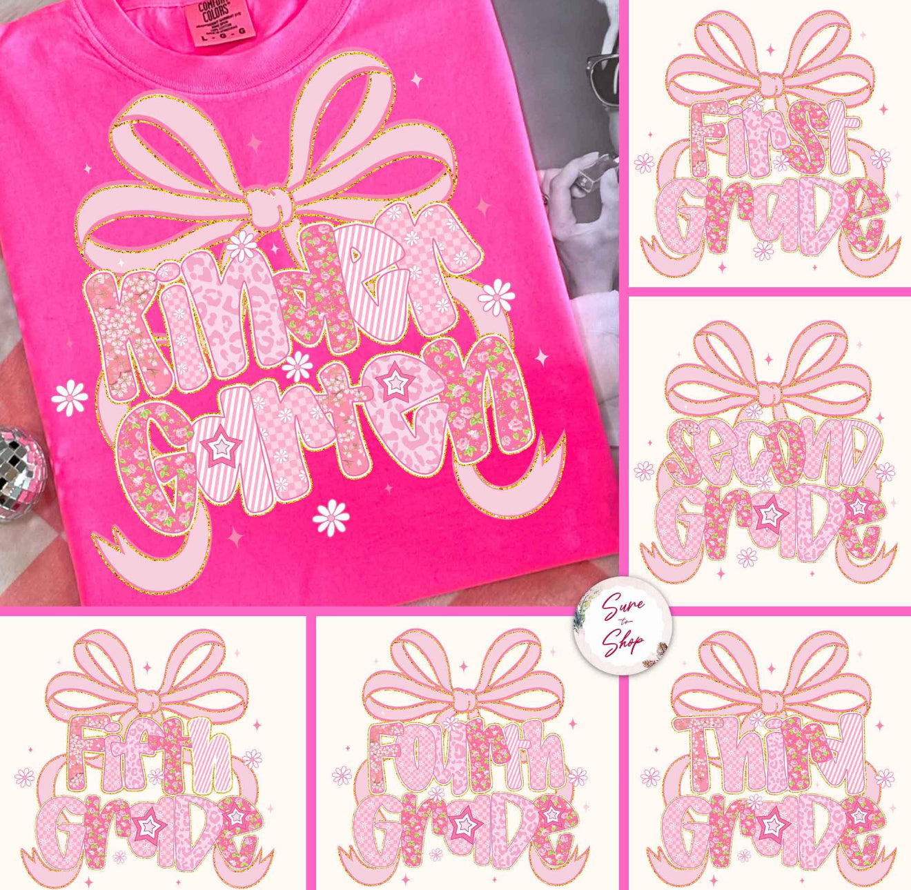 Preppy Bow Custom Grade