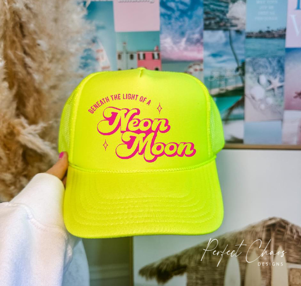 Beneath the Light of Neon Moon Hat