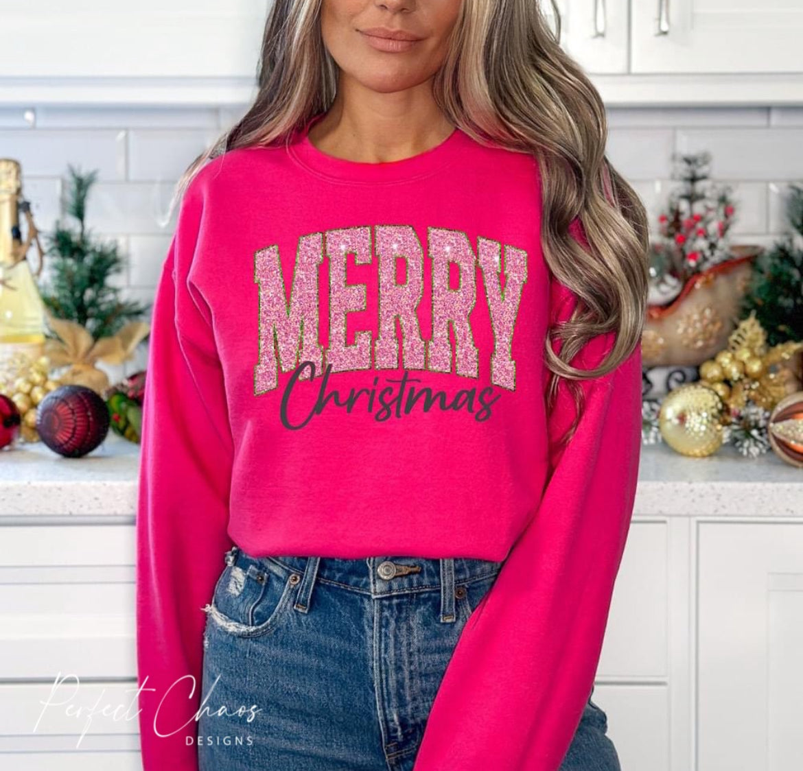Merry Christmas - Pink
