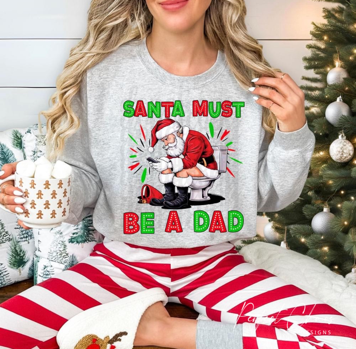 Santa must be a dad