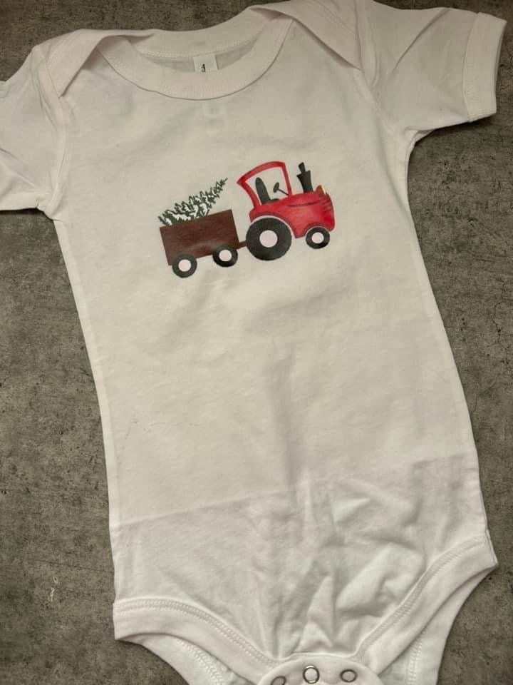 Christmas Tractor - IN STOCK