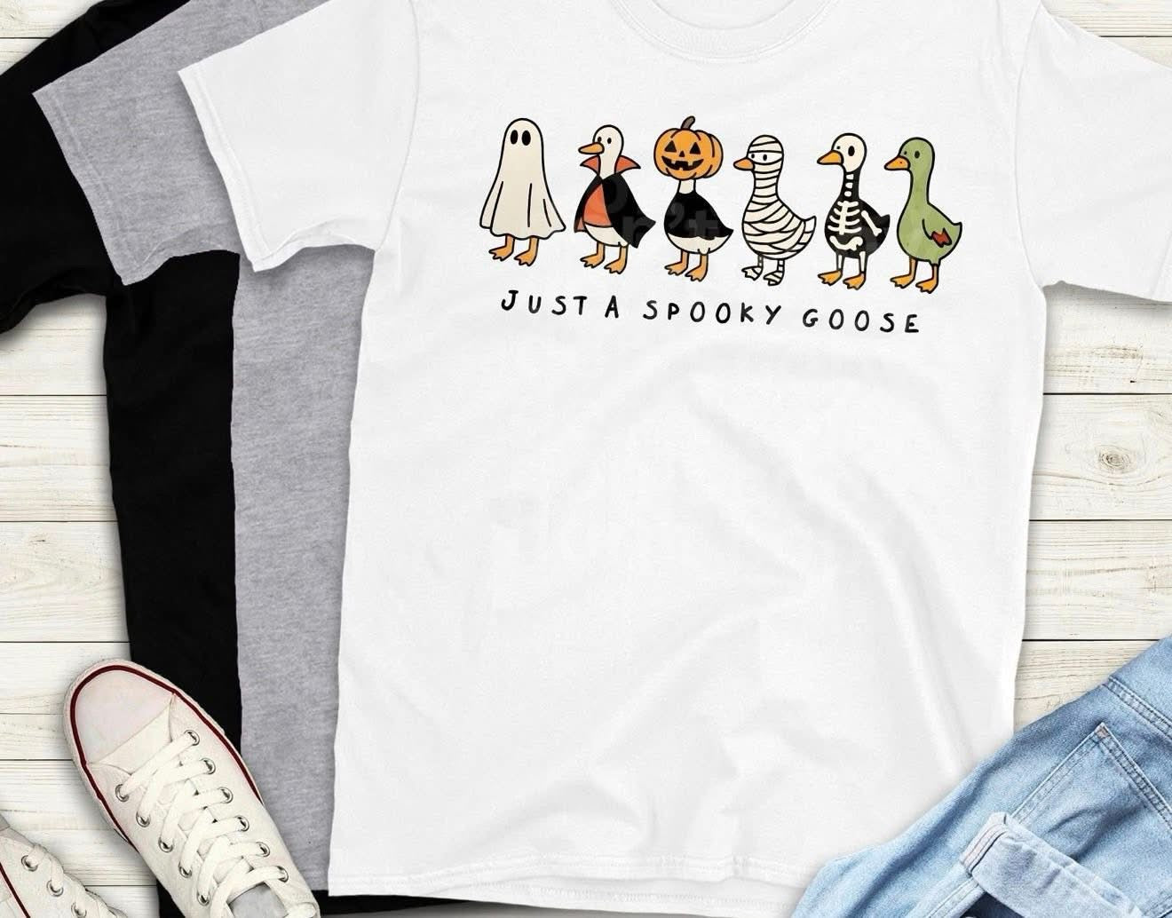 Just a spooky goose