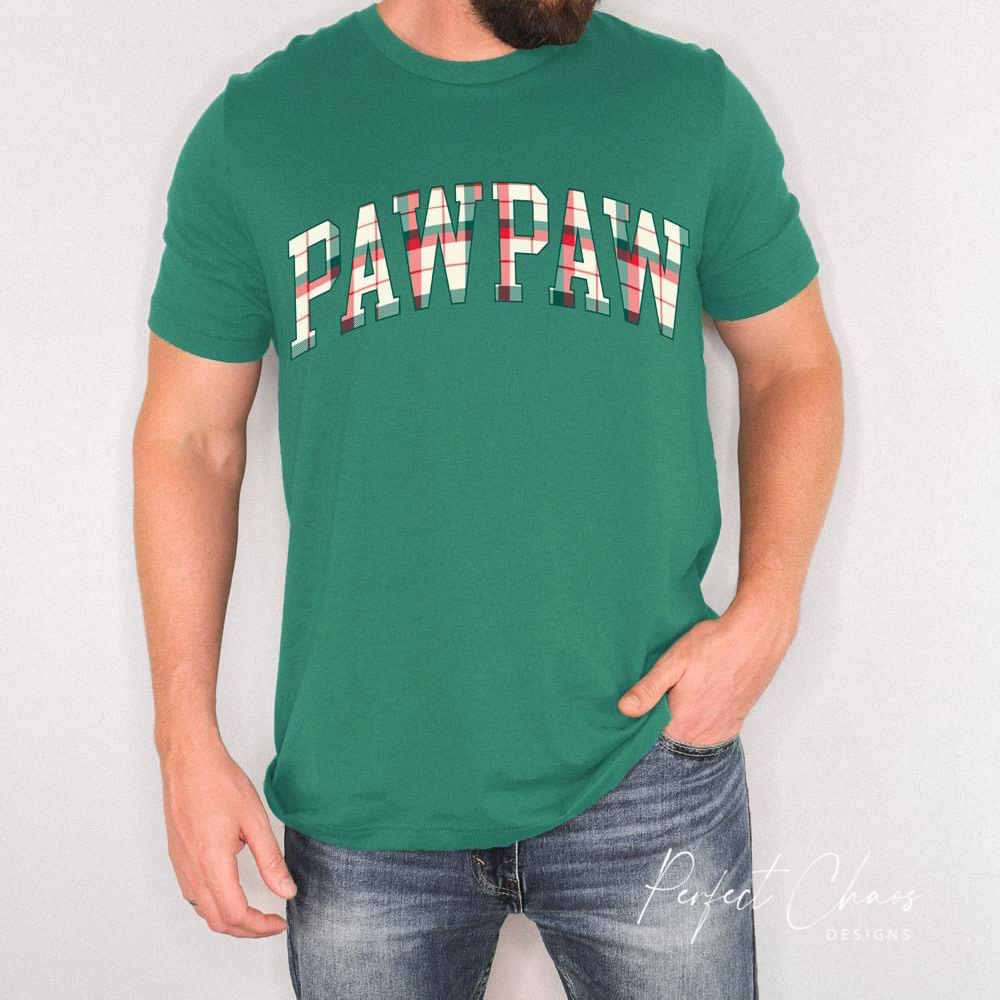 Paw Paw Christmas Plaid
