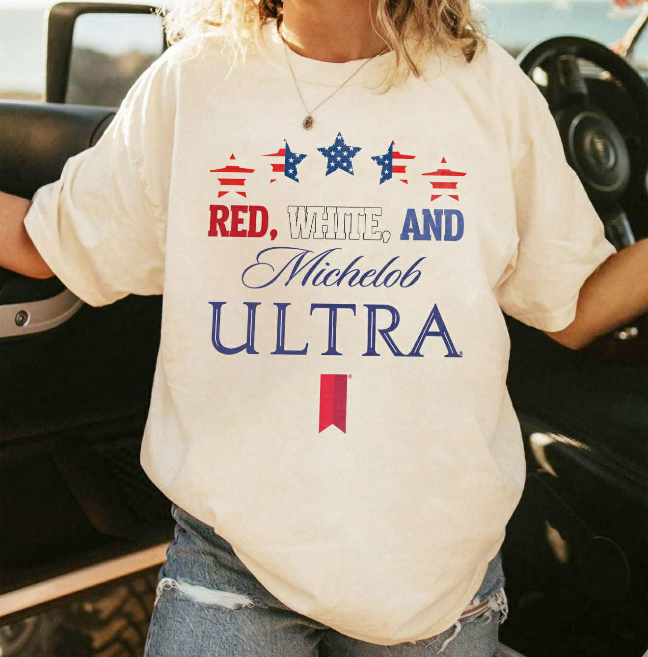 Red White and Michelob Ultra