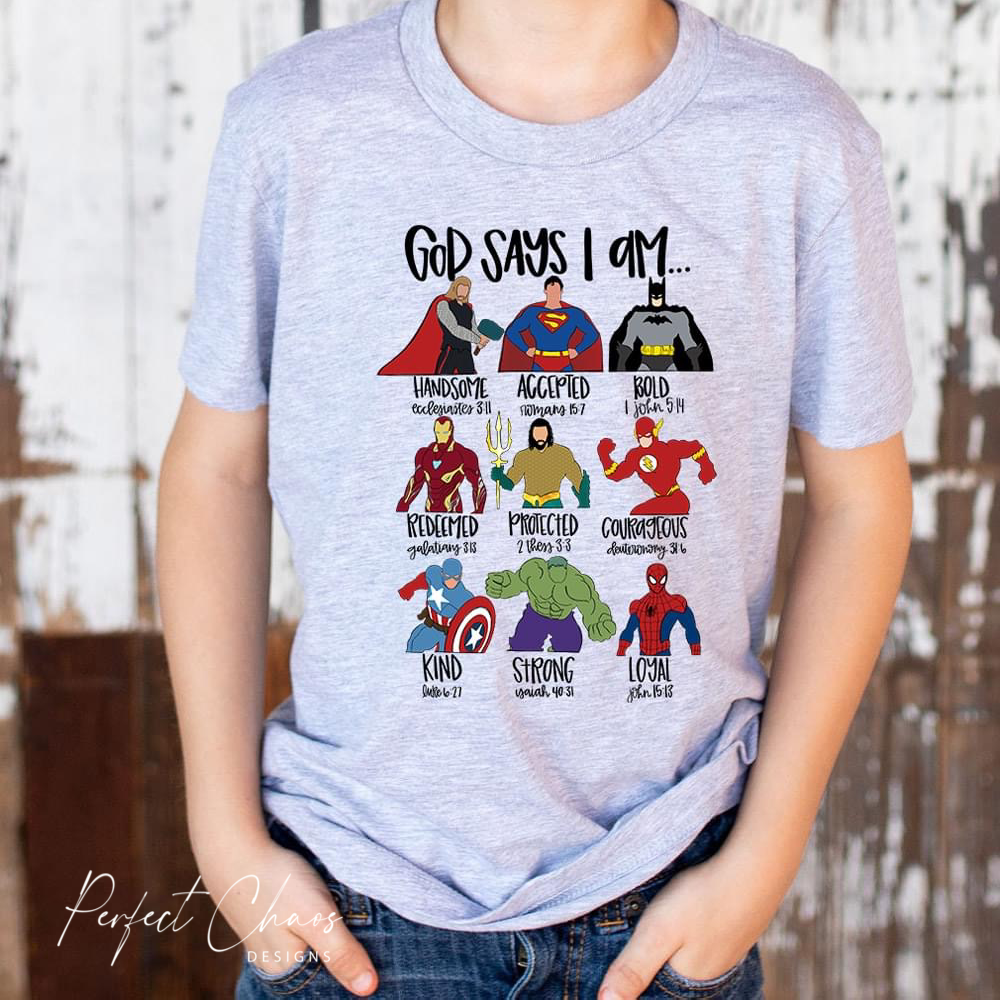 God Says I am... Superheroes