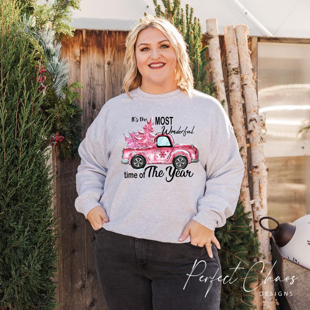 It's The Most Wonderful Time of the Year - Pink Truck