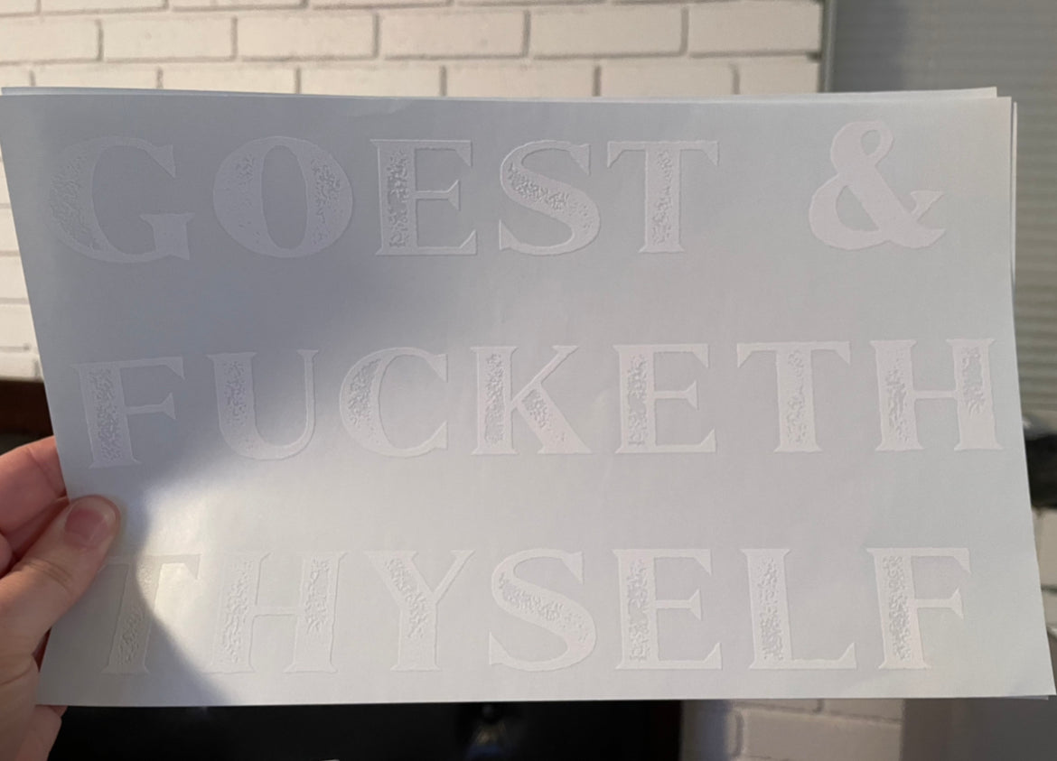 Goest and Fucketh