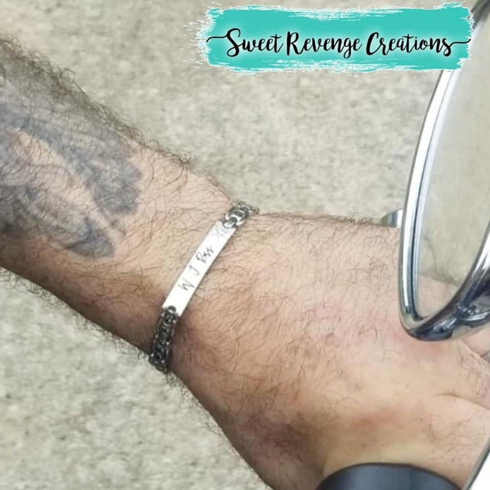 Men’s Custom Name Bracelet