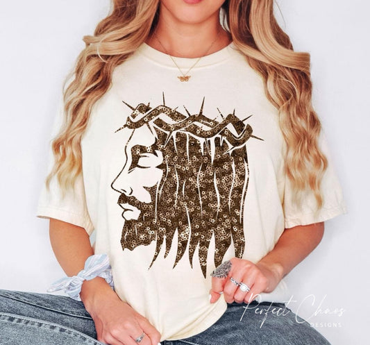 Jesus with thorn crown