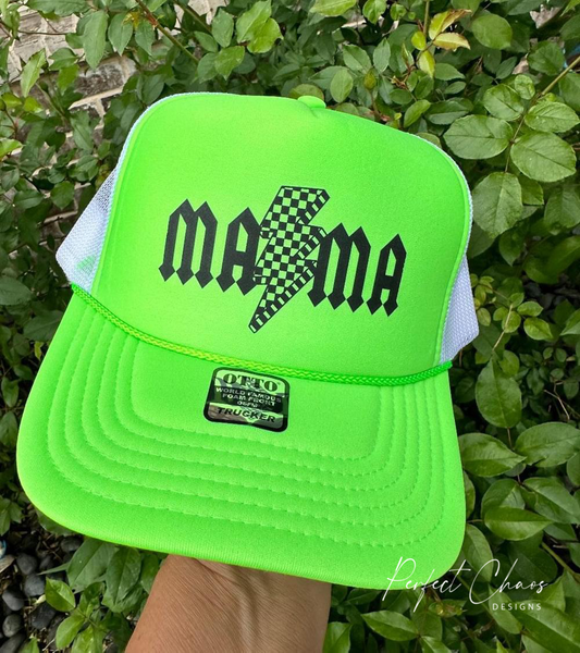 Mama Lightning Bolt - Black