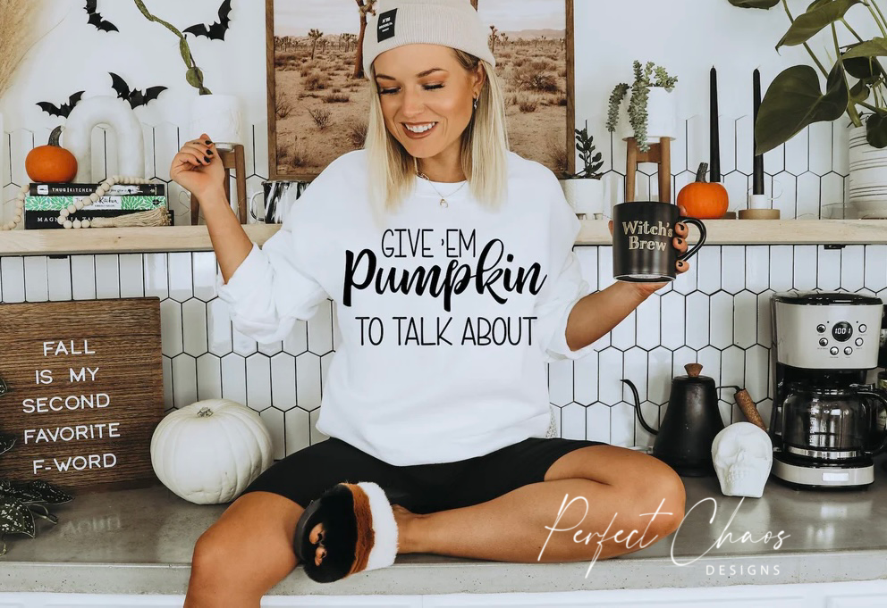 Give em pumpkin to talk about