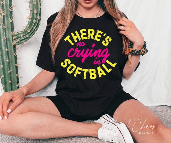 There’s no crying on softball