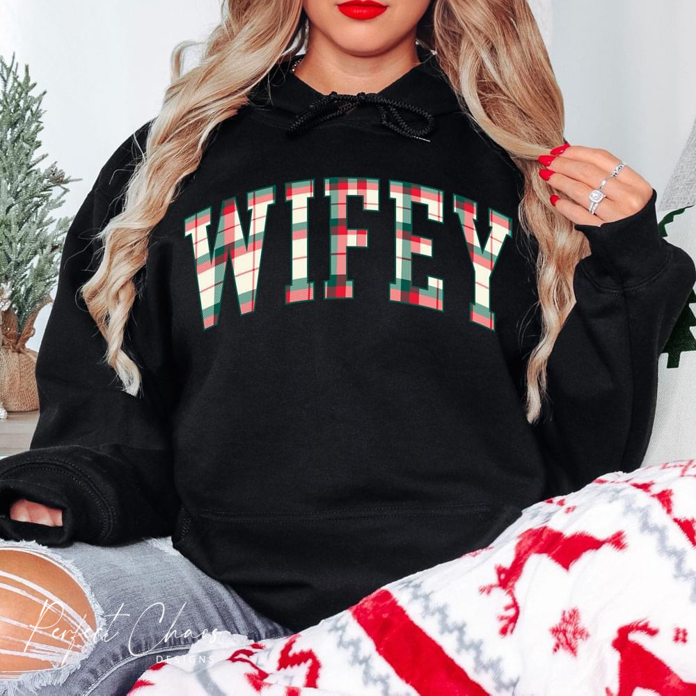 Wifey Christmas Plaid